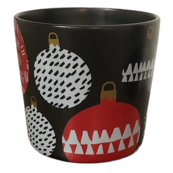 STARBUCKS Coffee Mug Size 14oz/414mL Black Red Multicolor 2016 Holiday Home - Picture 3 of 7